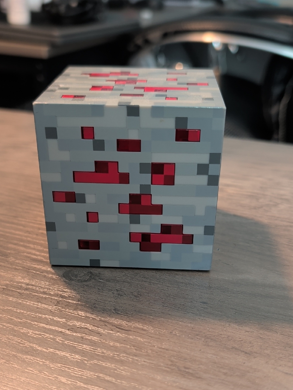 Minecraft 2012 Light Up Redstone Ore Cube